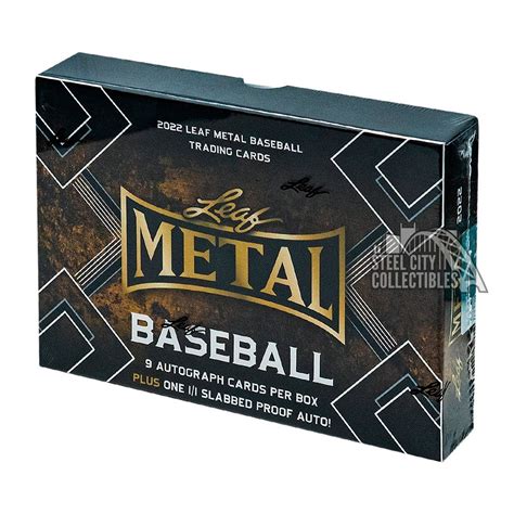 2022 leaf metal baseball jumbo box|2022 leaf metal baseball checklist.